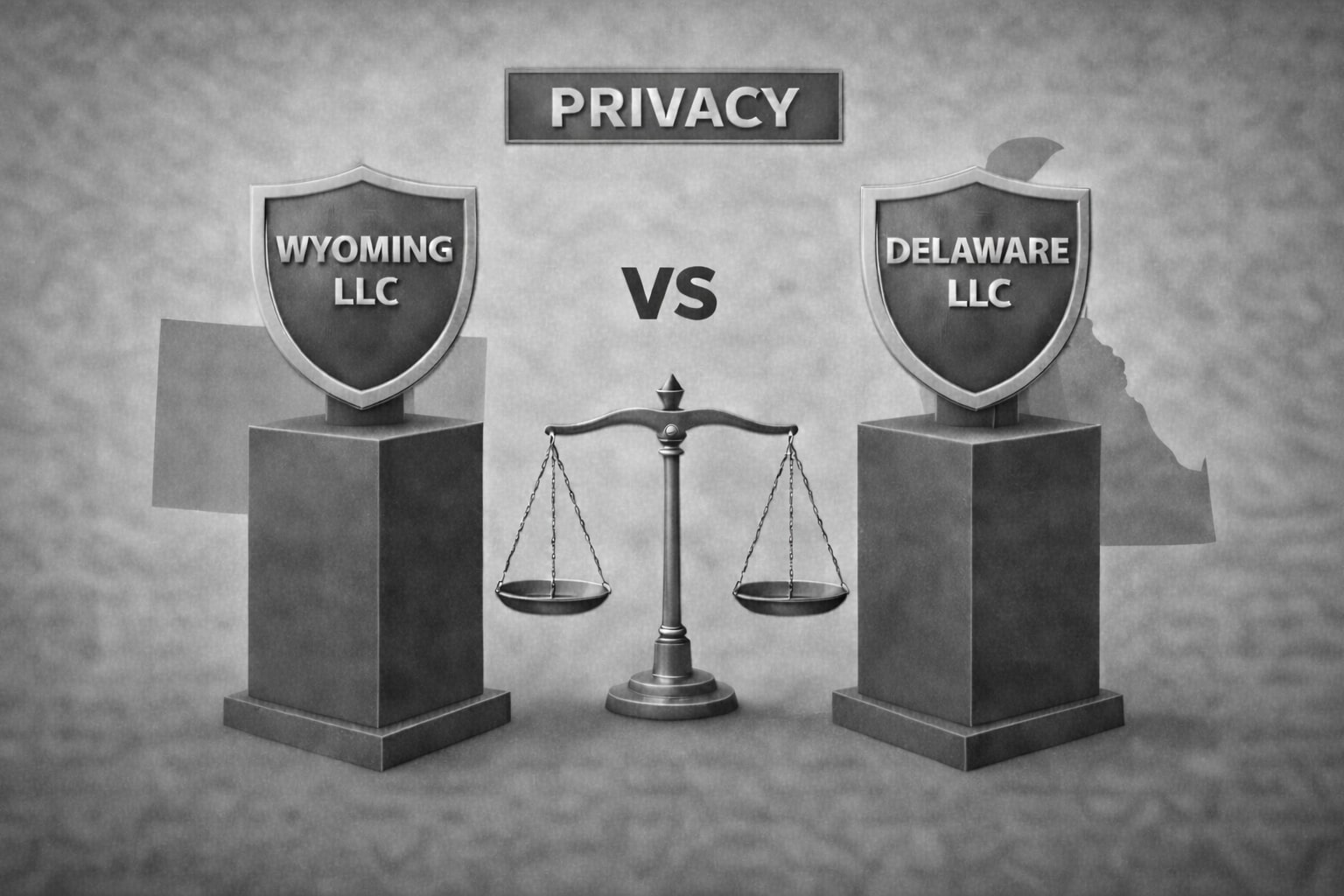 wyoming vs delaware llc privacy